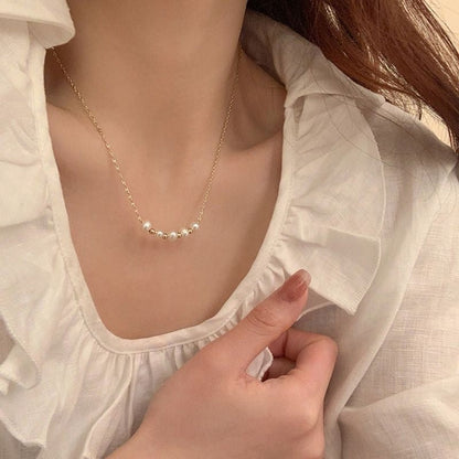 Design Small Net Red Non-fading Titanium Steel Clavicle Chain