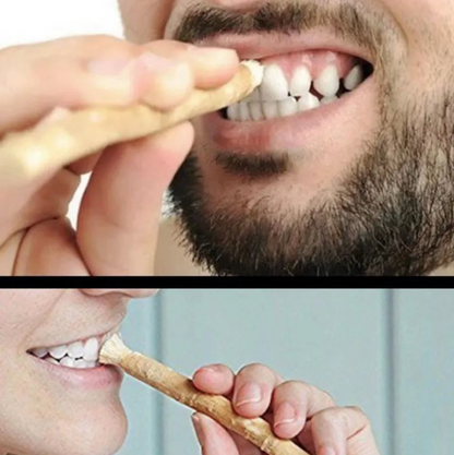 Bâtonnet de Miswak pour le nettoyage des dents – Brosse à dents naturelle en bois pour l'hygiène buccale quotidienne et une haleine fraîche