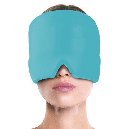 Chapeau Anti-Migraine Thérapie Froide Soulagement de la Migraine Produits Anti-Migraine Bandeau Confortable Masque de Glace pour les Yeux Gonflés