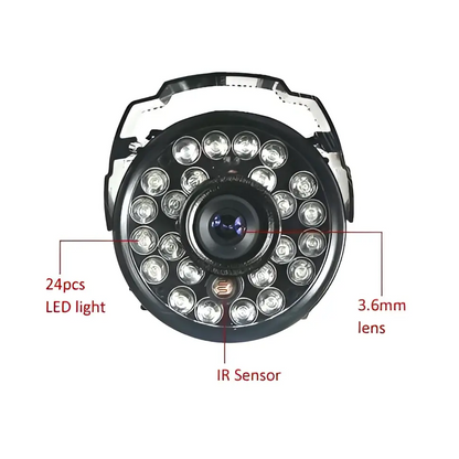 Black CMOS Wholesale Monitoring Surveillance Cameras