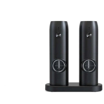Black Electric Kitchen Household Grinder Set