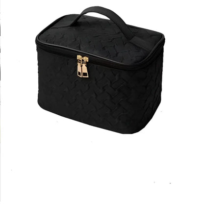 Black Premium Large Capacity Cosmetic Bag
