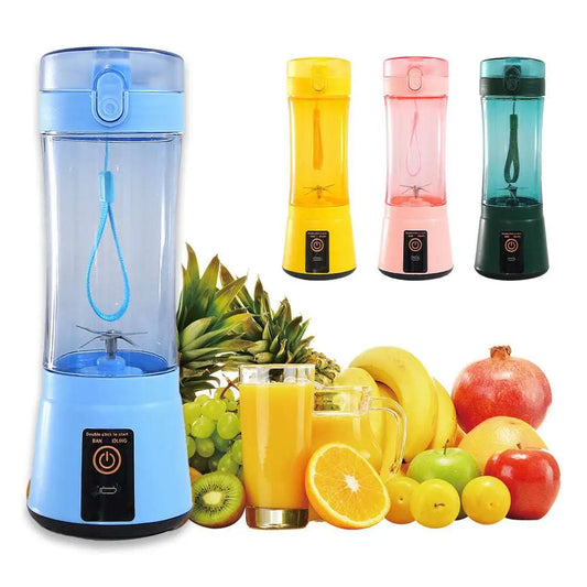Presse-agrumes électrique portable bleu, mixeur rechargeable USB
