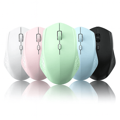 Bluetooth 5.2 + 2.4G Wireless Gaming Mouse – Silent Rechargeable
