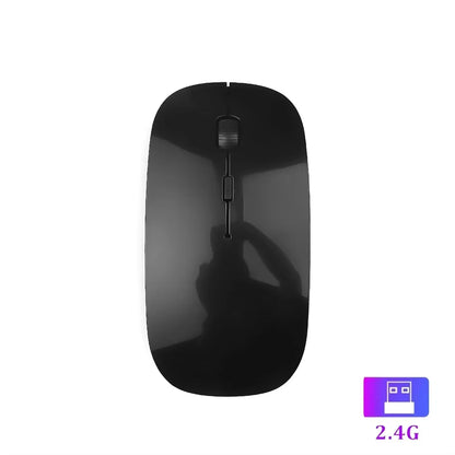 Bluetooth 5.2 + 2.4G Wireless Gaming Mouse – Silent Rechargeable