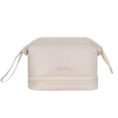 Blush Pink Large Capacity Travel Cosmetic Bag