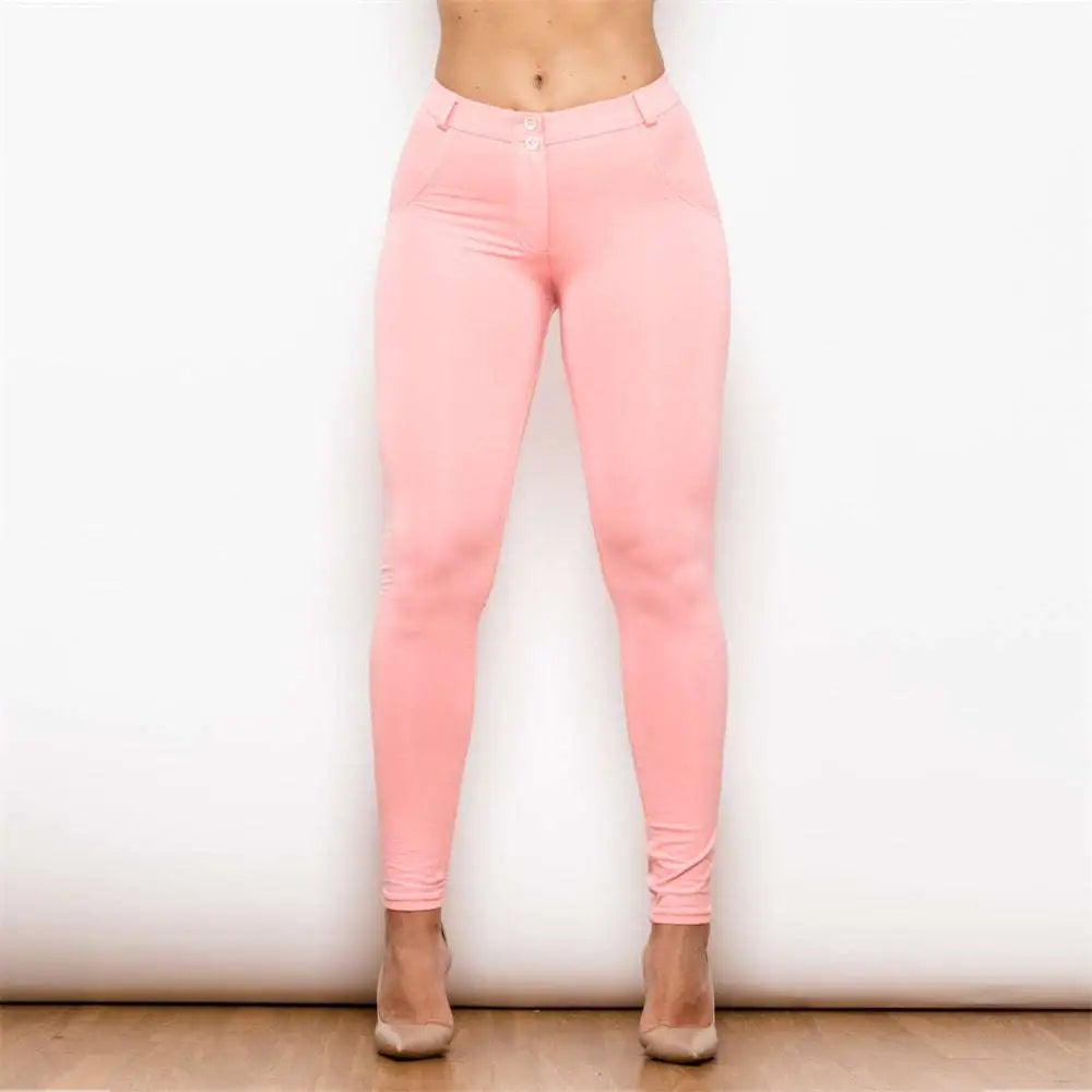 Blush Pink Melody Hot Shaping Leggings