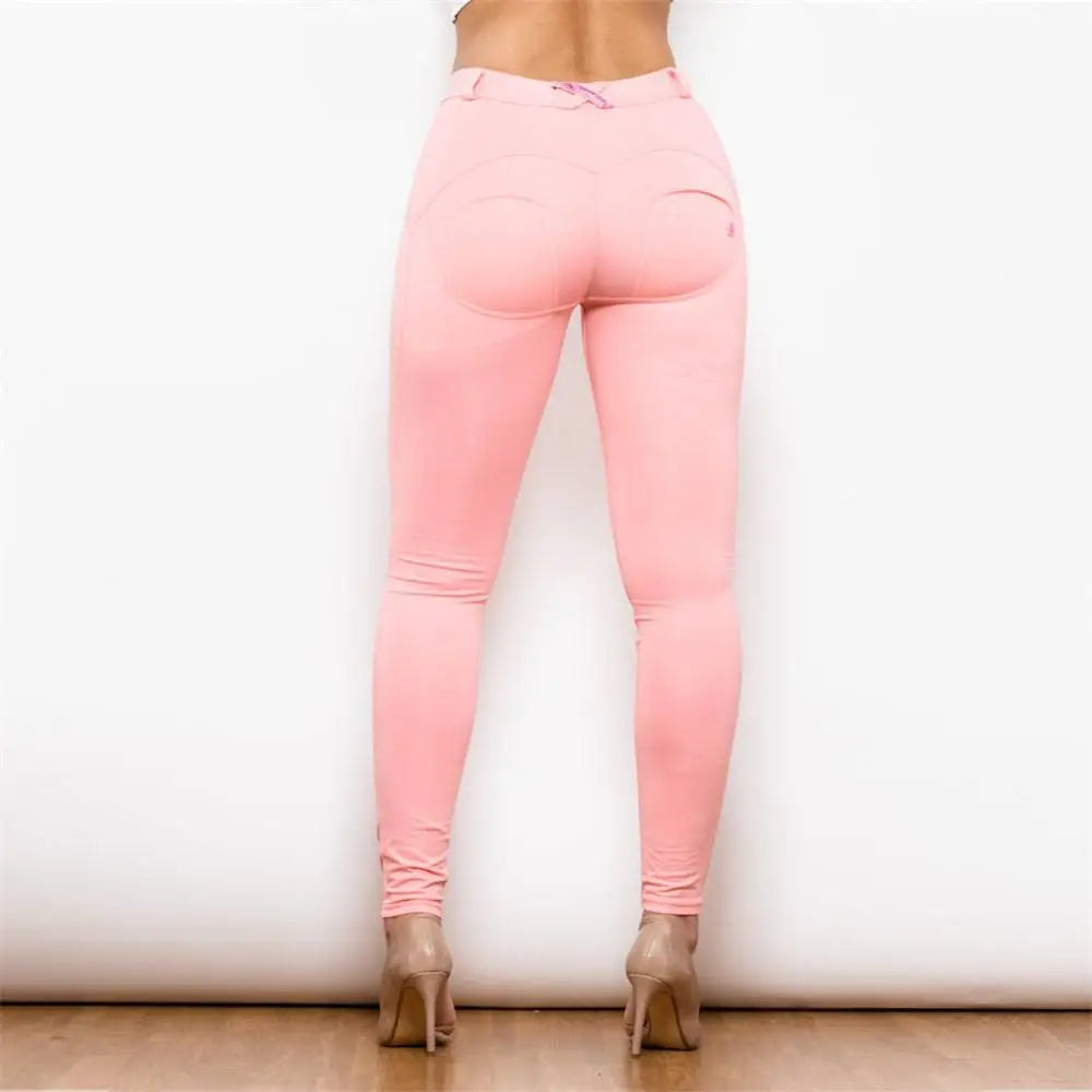Blush Pink Melody Hot Shaping Leggings