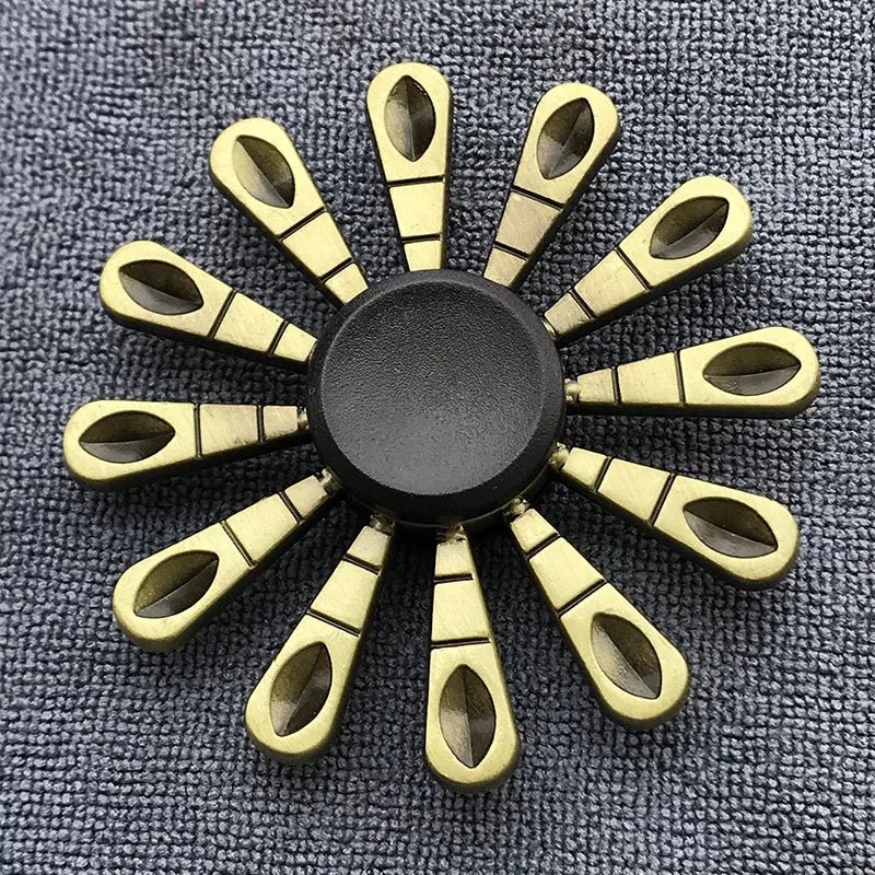 Bronze Metal Alloy Fidget Spinner | R188 Bearing Stress Relief Toy