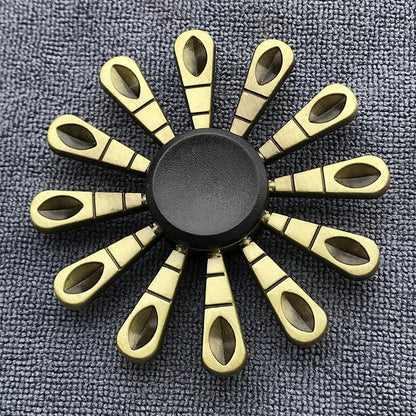 Bronze Metal Alloy Fidget Spinner | R188 Bearing Stress Relief Toy
