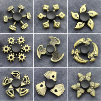 Bronze Metal Alloy Fidget Spinner | R188 Bearing Stress Relief Toy