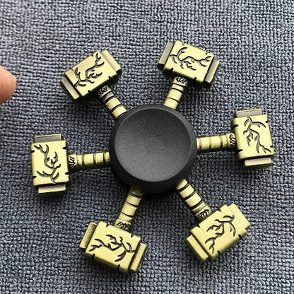 Bronze Metal Alloy Fidget Spinner | R188 Bearing Stress Relief Toy