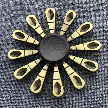 Bronze Metal Alloy Fidget Spinner | R188 Bearing Stress Relief Toy