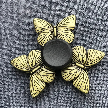 Bronze Metal Alloy Fidget Spinner | R188 Bearing Stress Relief Toy