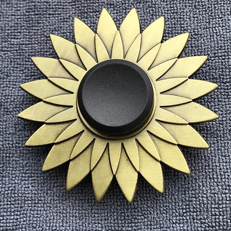 Bronze Metal Alloy Fidget Spinner | R188 Bearing Stress Relief Toy