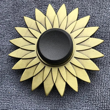 Bronze Metal Alloy Fidget Spinner | R188 Bearing Stress Relief Toy
