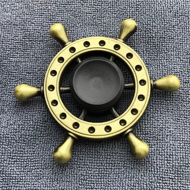 Bronze Metal Alloy Fidget Spinner | R188 Bearing Stress Relief Toy