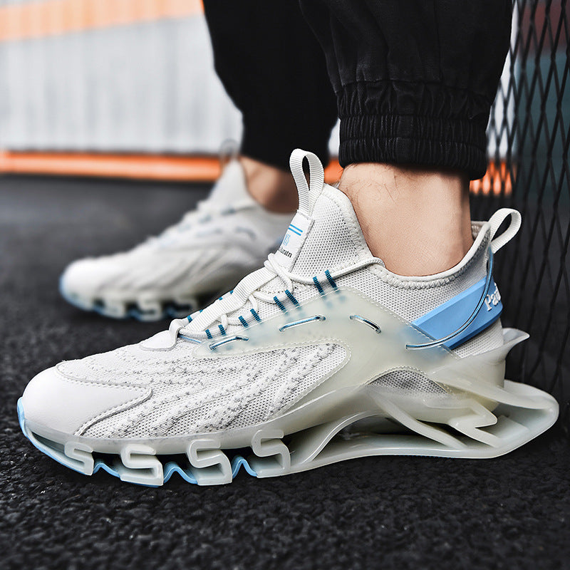 Chaussures de sport pour hommes, grandes tailles, chaussures chaussettes, maille, chaussures coréennes, chaussures tendance pour hommes