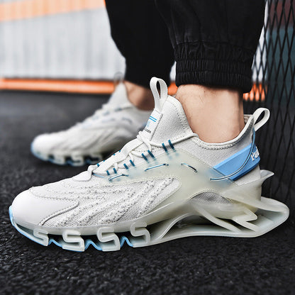 Chaussures de sport pour hommes, grandes tailles, chaussures chaussettes, maille, chaussures coréennes, chaussures tendance pour hommes