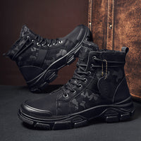 Botas de invierno de algodón polar para hombre