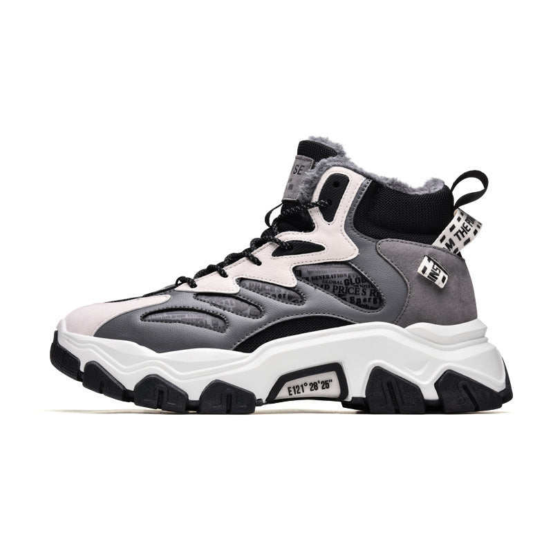 Chaussures de sport décontractées d'hiver pour hommes Bottes de neige