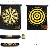 Magnetic Double-Sided Dartboard – Family Game Set