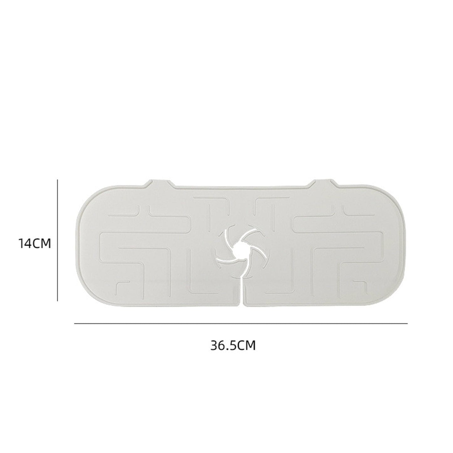 Silicone Faucet Drip Catcher & Splash Guard Mat