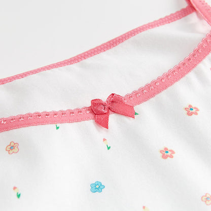 Pyjama d'été deux pièces pour enfants à bretelles