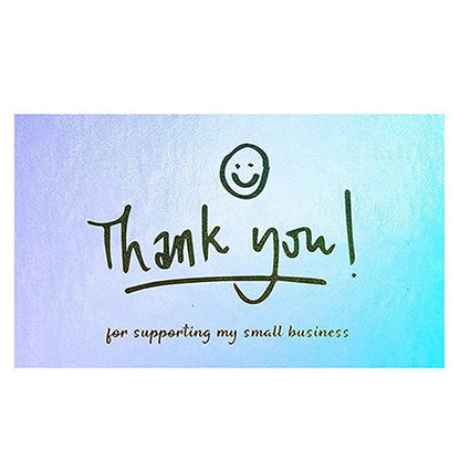 English Holiday Thank You Simple And DIY Creative Greeting Card