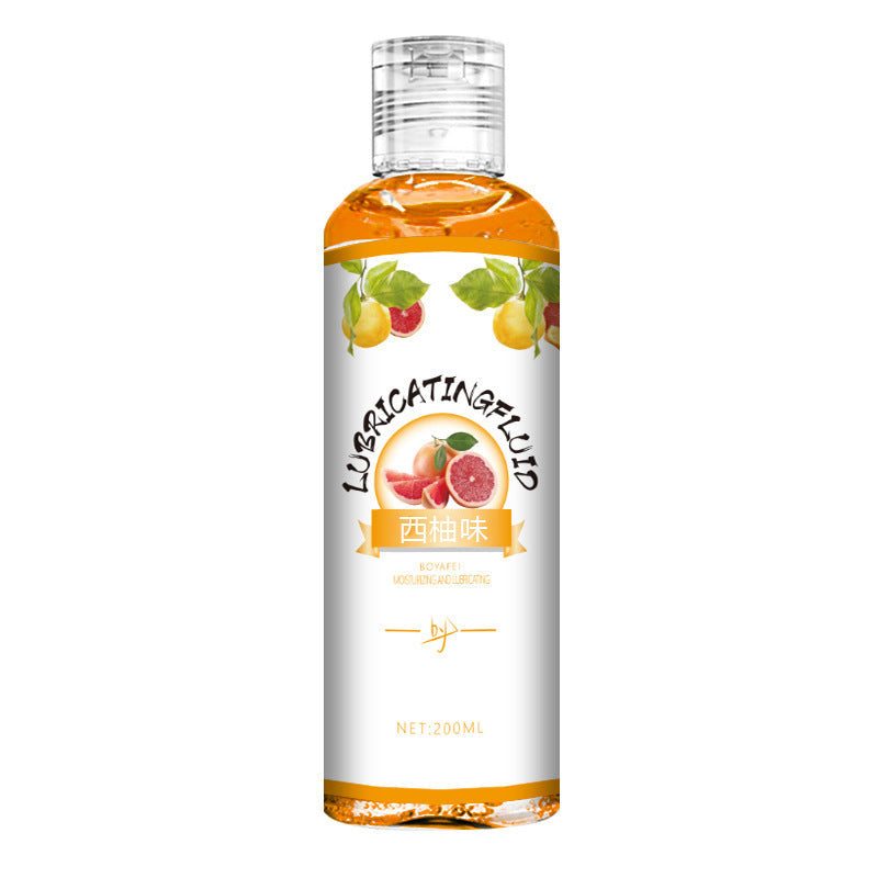 Fruit Flavor Body Lubricating Fluid – Wash-Free Couples Intimate Moisturizer