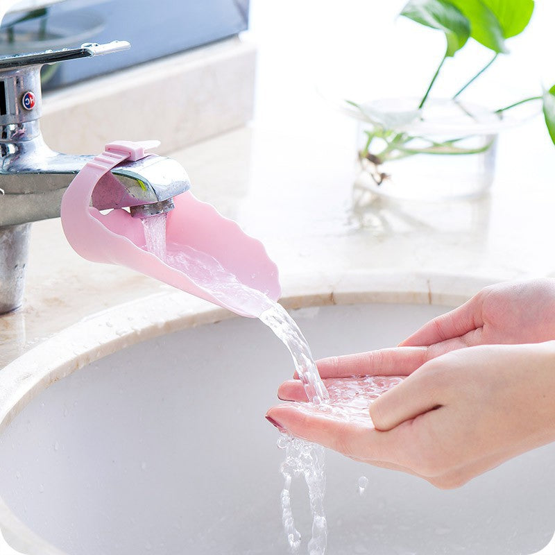 Prolongateur de robinet pour lavage des mains, guide d'évier, rallonge de robinet pour enfants, aide au lavage des mains.
