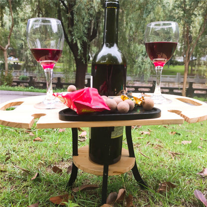 Créatif Multifonctionnel Porte-Verres à Vin Épissure de Table à Vin
