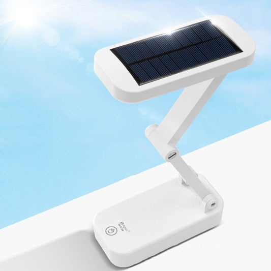 Lámpara de mesa plegable solar LED multisecuencia