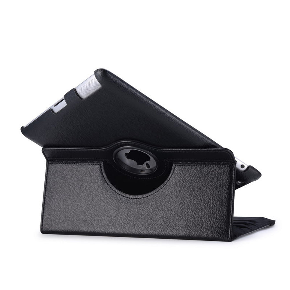 Applicable To iPad Tablet Protective Case IPad97 Inch Rotating Air4 Leather Case