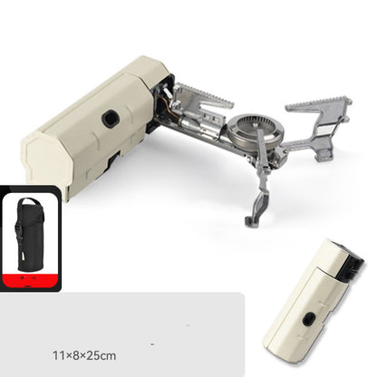 Camping Gas Stove – Portable Folding Cassette Stove for Outdoor Cooking, Hiking and Survival