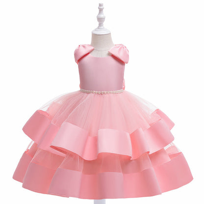 Robe Bouffante de Performance de Nouvelle Princesse Européenne et Américaine pour Fille