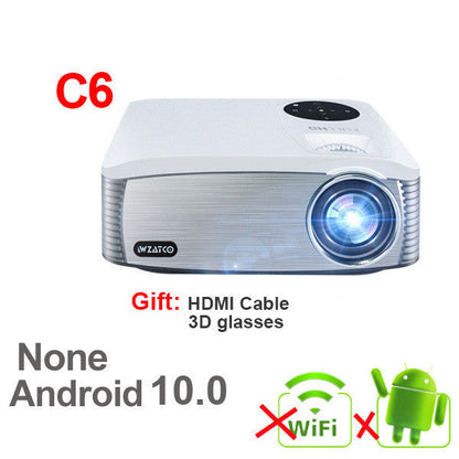 Smart Android 4K HD Projector – 1080P Home & School Laser Projector