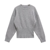 Women's Ribbed Knit Sweater