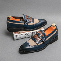 Plus Size Men's Shoes Tassel Trendy Pointed Toe