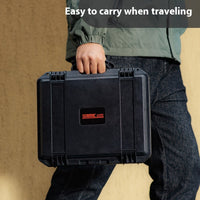 DIY Hard Shell Suitcase Storage Bag
