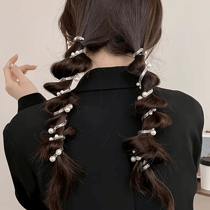 Dreamy Spiral Hair Ties – No Crease, No Breakage, Just Comfort!