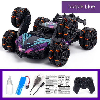 Children's Six-wheel Swing Arm High-speed Drift Off-road Vehicle Remote Control Car Toy