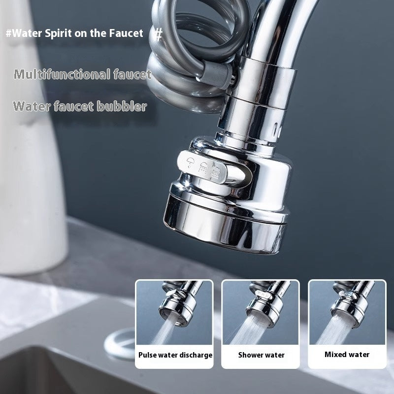Electroplated Pull-Out Faucet Sprayer Nozzle