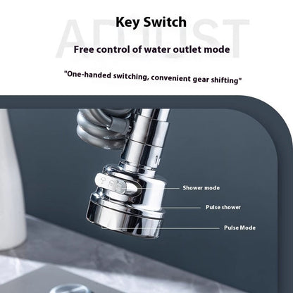 Electroplated Pull-Out Faucet Sprayer Nozzle