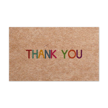 English Holiday Thank You Simple And DIY Creative Greeting Card