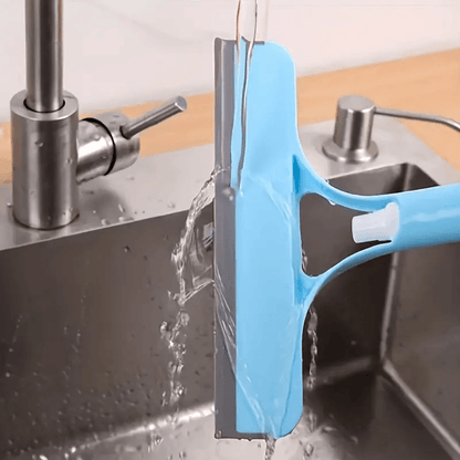 3-in-1 Window Scraper – Streak-Free Cleaning with Squeegee & Scraper!