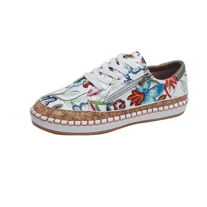 Ethnic Style Printed Flats Decor