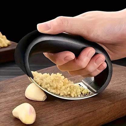 Stainless Steel Garlic Press Crusher Manual Garlic Mincer Chopping Garlic Tool Fruit Vegetable Tools Kitchen Accessories Gadget