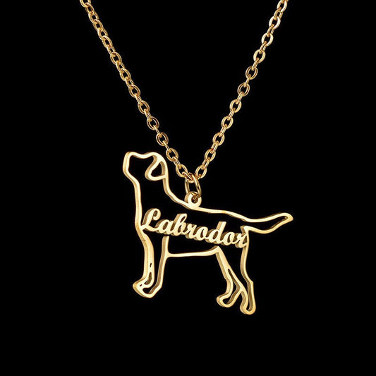 Collar Personalizado Europeo y Americano con Nombre para Mujer