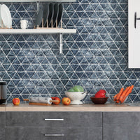 Kitchen Oil-proof Stickers Waterproof Self-adhesive Simple Stove Wallpaper